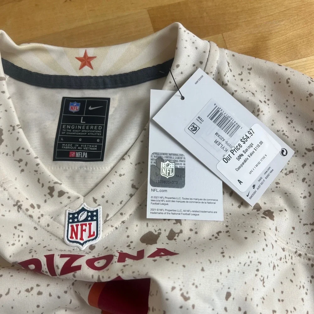 Arizona Cardinals Nike Football Rivalry Jersey Kyler Murray Kids L 14/16 NEW